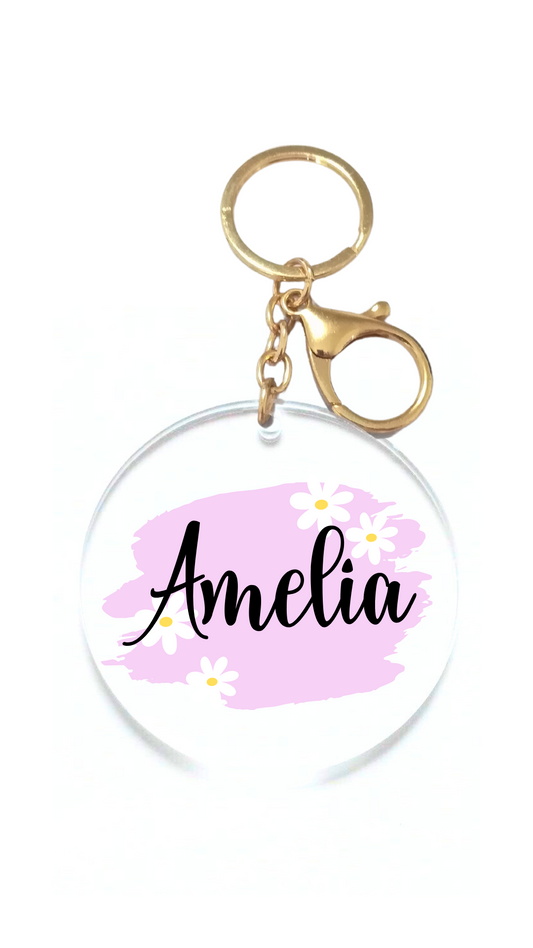 Daisy Keyring